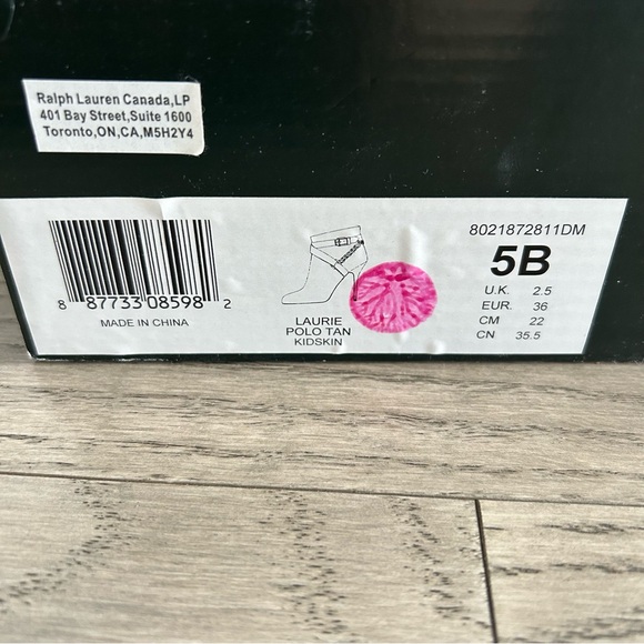 Ralph Lauren Tan Leather Heeled Boots - Picture 6 of 6